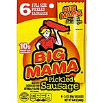 $6.12 /w S&amp;S: Penrose Big Mama Pickled Sausages, 2.4 Ounce, 6 Pack