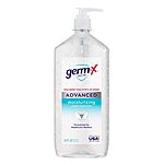 $6.47: Germ-x Advanced Hand Sanitizer, 34 Fl Oz (1 Liter)