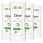 $9.73 /w S&amp;S: 4-Ct 2.6-Oz Dove Women's Advanced Care Antiperspirant Deodorant (Cool Essentials)