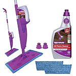$22.64: Rejuvenate Click N Clean Multi-Surface Spray Mop All-In-One Kit Cleans And Revitalizes Floors