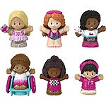 $7.40: Fisher-Price Little People Barbie Toddler Toys Figure 6 Pack