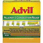 $11.70 /w S&amp;S: Advil Allergy and Congestion Relief Tablets, Phenylephrine HCl and Chlorpheniramine Maleate 4 mg - 50 Coated Tablets