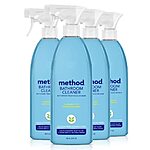 $9.21 /w S&amp;S: Method Bathroom Cleaner, Eucalyptus Mint, 28 Fl Oz (Pack of 4)