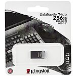 $14.86: Kingston DataTraveler Micro 256GB USB Flash Drive