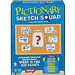 $9.40: Mattel Games Pictionary Sketch Squad Cooperative Party Game