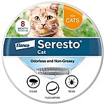 $34.99 /w S&amp;S: Seresto Cat Vet-Recommended Flea &amp; Tick Treatment &amp; Prevention Collar for Cats | 8 Months Protection