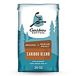 $7.74 /w S&amp;S: 20-Oz Caribou Ground Coffee (Caribou or Daybreak Morning Blend)