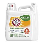 Select Accounts: 140oz Arm & Hammer Sensitive Skin Free & Clear Laundry Detergent $8.55 w/ Subscribe &amp; Save