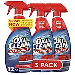 $8.17 /w S&amp;S: 3-Pack 12-Oz OxiClean Max Force Laundry Stain Remover Spray