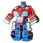 $6.50: Transformers Playskool Heroes Rescue Bots Academy Team Optimus Prime, 4.5-Inch Action Figure