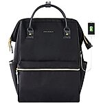 $18.89: Laptop Bag with USB port, Water Repellent, Fits up to 15.6&quot; - (Lightning Deal)