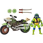 $13.59: Teenage Mutant Ninja Turtles: Mutant Mayhem Ninja Kick Cycle with Exclusive Leonardo Figure