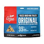 $6.88: ORIJEN Freeze Dried Original Dog Treats, WholePrey Ingredients, 3.25oz at Amazon
