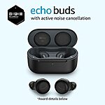 $54.99: Echo Buds with Active Noise Cancellation (2021 release, 2nd gen)