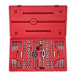 $58.09: NEIKO 00908A SAE and Metric Tap and Die Set, 76-Piece Set