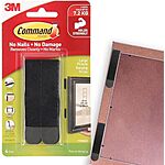 4-Pairs Command Picture Hanging Strips (Black, Holds up to 16-Lbs) $2.45 + Free Store Pickup