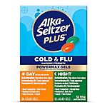 $7.87 w/ S&amp;S: Alka-Seltzer Plus Power Max Cold &amp; Flu Day+Night Medicine, 36 Count