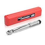 $21.30: Neiko 03714A 1/4&quot; Drive Adjustable Click Torque Wrench, SAE, 20-200 Inch-Pound Chrome Vanadium Steel, 10.75&quot; Length