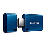 256GB Samsung USB Type-C Flash Drive (Blue) $20