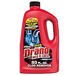 80-Oz Drano Max Gel Drain Clog Remover & Cleaner $6 w/ Subscribe &amp; Save