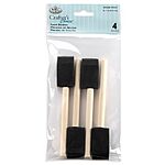 $1.89: Royal &amp; Langnickel - Crafter's Choice 4 Count 1&quot; Foam Brushes