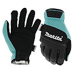 $8: Makita Unisex T 04167 Open Cuff Flexible Protection Utility Work Gloves