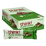 10-Count 1.86oz. think! Vegan/Plant Based High Protein Bars (Chocolate Mint) $10.10 w/ Subscribe &amp; Save
