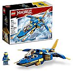 146-Piece LEGO NINJAGO Jay’s Lightning Jet EVO Building Set $7