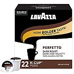22-Count Lavazza Perfetto Coffee K-Cup Pods for Keurig Brewers (Dark Roast) $5.40 w/ Subscribe &amp; Save