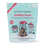 $2.40 w/ S&amp;S: Bocce's Bakery Holiday Feast Recipe Treats for Dogs, Pumpkin &amp; Cranberry, 6 oz