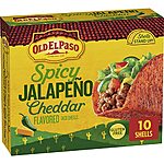 $2.38 w/ S&amp;S: 10-Count Old El Paso Stand 'N Stuff Taco Shells (Spicy Jalapeño Cheddar)