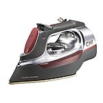 $64: CHI Steam Iron for Clothes with 8’ Retractable Cord, 1700 Watts, Silver