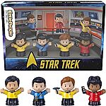 $9: 4-Pack Fisher-Price Little People Collector Star Trek Special Edition Figure Set