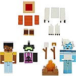 $12: Mattel Minecraft Game, Creator Series Action Figures and Accessories