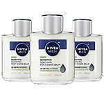 3-Pack 3.3-Oz Nivea Men Sensitive Soothing Post Shave Balm w/ Chamomile Extract $12.55 w/ Subscribe &amp; Save