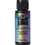 $2.64: FolkArt Dragonfly Glaze Premium Acrylic Topcoat Paint, Full Spectrum, 44380
