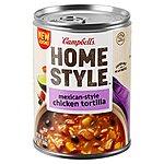 16-oz Can Campbell's Homestyle Mexican-Style Chicken Tortilla Soup $1.50