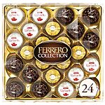 24-Count Ferrero Rocher Fine Hazelnut Chocolate Candy Gift Box (Various) from $6.85 w/ Subscribe &amp; Save