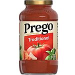 24-Oz Prego Traditional Pasta Sauce from $1.75 &amp; More w/ S&amp;S
