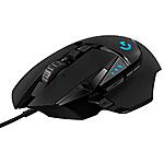 Logitech G502 HERO Wired Gaming Mouse w/ RGB Lighting (Black) $35