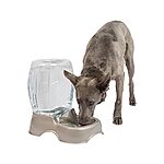 $8.16: Petmate Pet Cafe Waterer Cat and Dog Water Dispenser, 3 GAL, Pearl Tan