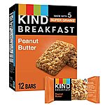 6-Pack 1.76-Oz. Kind Breakfast Bars (Peanut Butter) $2.80 w/ Subscribe &amp; Save
