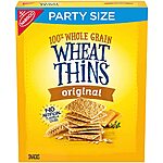 [S&amp;S] $2.46: 20-oz Wheat Thins Original Whole Grain Wheat Crackers