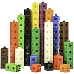 $8: 100-Count Edx Education Linking Cubes Kids Connecting Blocks