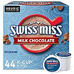 [S&amp;S] $19: 44-Count Swiss Miss Milk Chocolate Hot Cocoa, Keurig Single-Serve K-Cup Pods at Amazon (43.2¢ / pod)