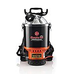 $195.89: Hoover Commercial Shoulder Vac Pro Backpack Bagged Vacuum Cleaner, C2401, Black at Amazon