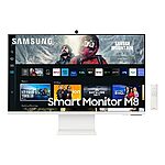 $350: SAMSUNG 27&quot; M80C UHD HDR Smart Computer Monitor Screen at Amazon