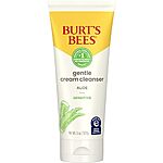 [S&amp;S] $4.75: 6-Oz Burt's Bees Gentle Cream Cleanser with Aloe for Sensitive Skin at Amazon