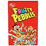 11-oz Post Fruity Pebbles Cereal $1.85 w/ Subscribe &amp; Save