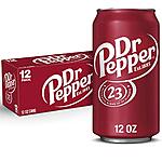 12-Pack 12-Oz Dr Pepper Canned Soda $4.30 w/ Subscribe &amp; Save